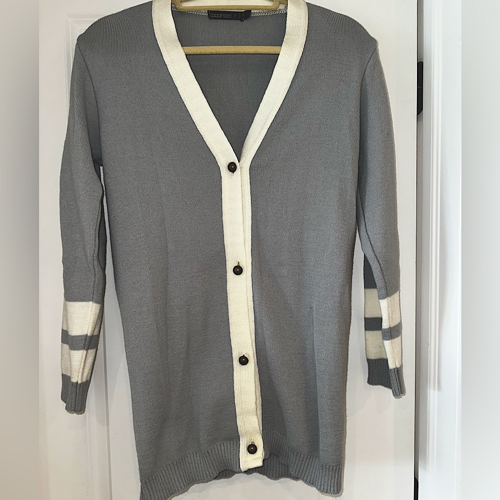 Boohoo oversized cardigan